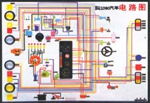 東風(fēng)EQ1090.解放CA1091汽車程控電教板