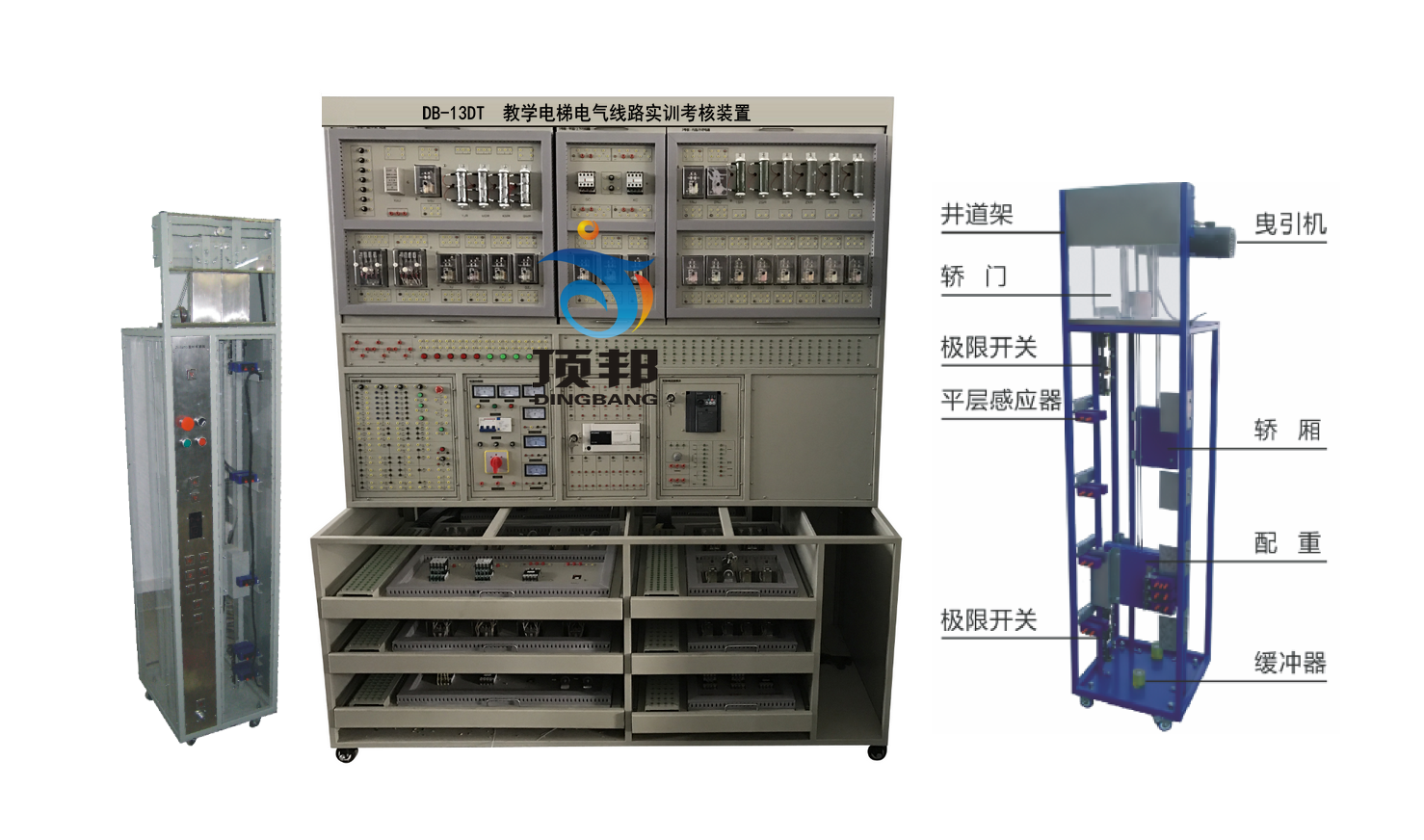 教學(xué)電梯電氣線路實訓(xùn)考核裝置