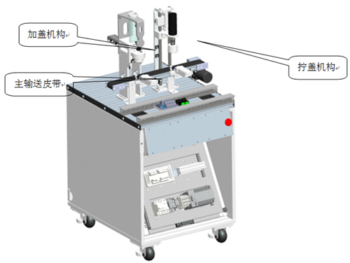 工業(yè)機(jī)器人罐裝生產(chǎn)流水線實(shí)訓(xùn)系統(tǒng)(圖3)