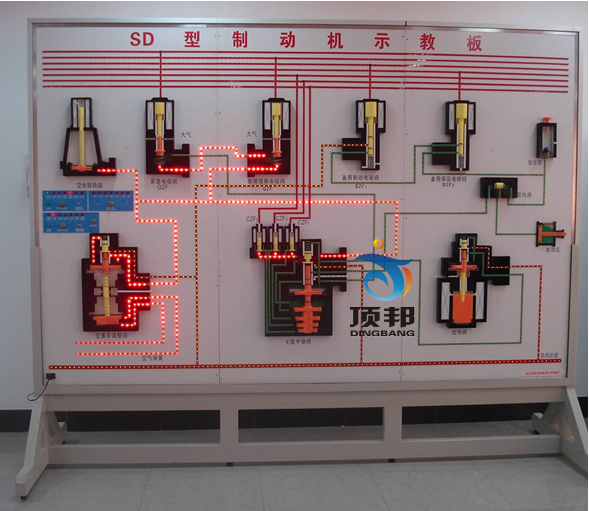 SD空氣制動機示教板